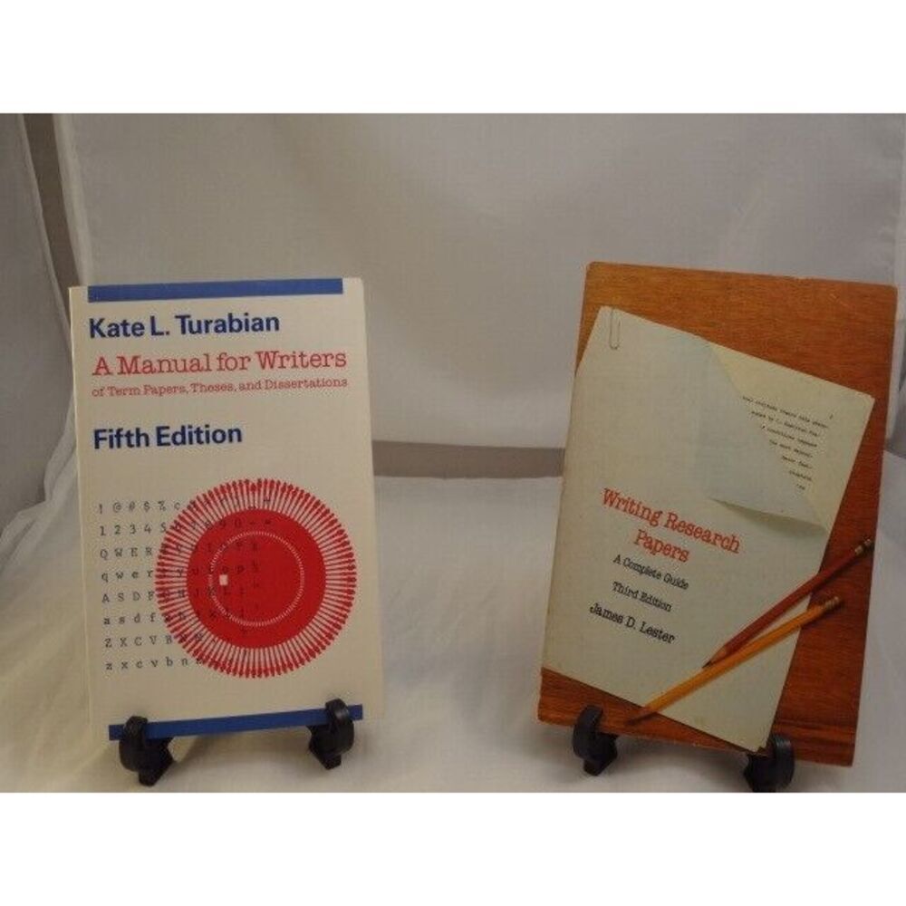 A Manual for Writers of Research Papers, Writing Research Papers - 3 Book Lot